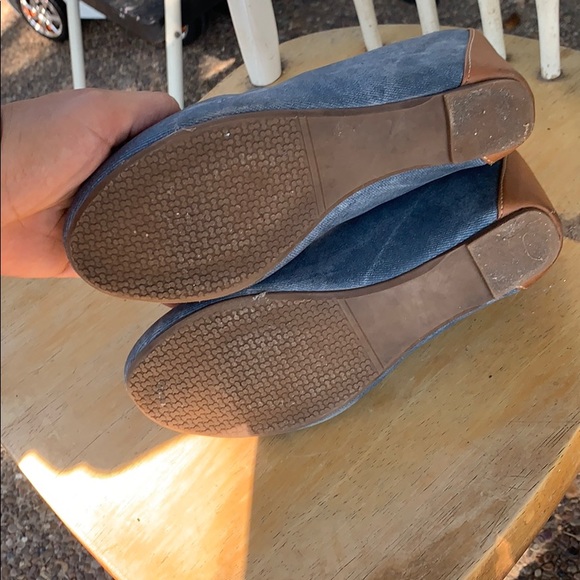 Light Blue Wedges in size 7.5 - Picture 5 of 5